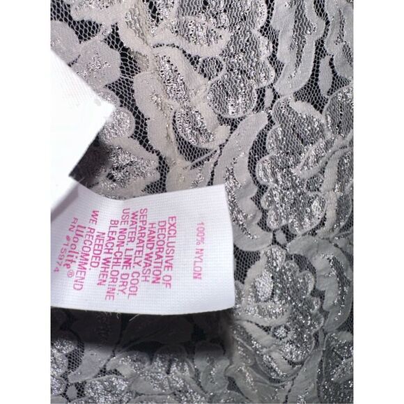 Beautiful Vintage Kathy Ireland Lacey Slip Dress  Intimates Women's Size large c - Picture 8 of 11